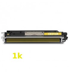 ΣΥΜΒΑΤΟ TONER HP color laserjet pro CP1025, CE312A, 126A, 1K, 1.000 PGS, CF364A, M175a, M275A, Yellow